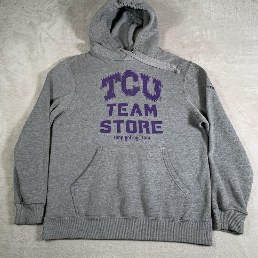 TCU‎ Horned Frogs Hoodie Mens Medium NCAA Football Team Store Fanatics Pullover